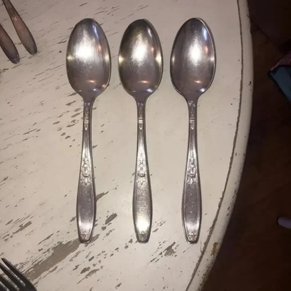 Vintage Rogers Bros 1847 Silverware Set of 60 Pieces AMBASSADOR Silverplate